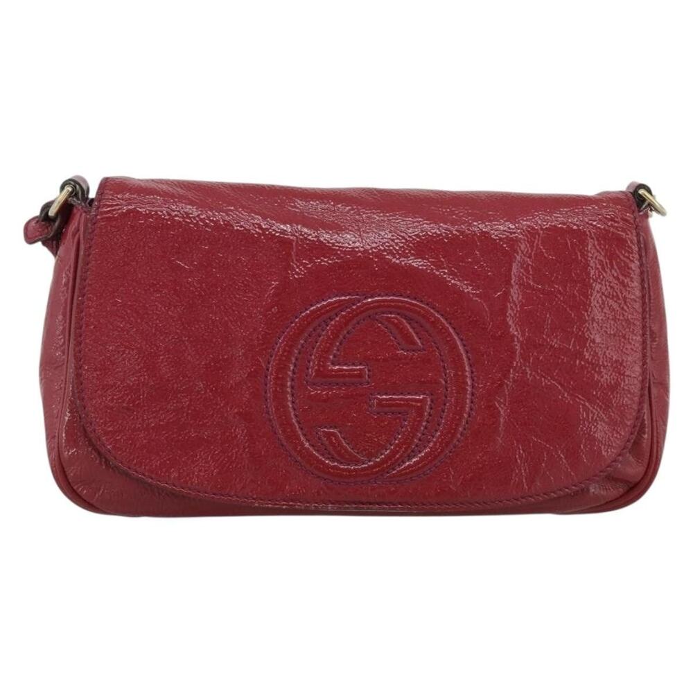 Gucci Chain Soho Shoulder Bag Pink